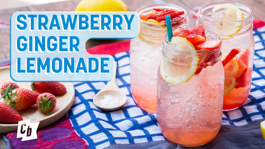 Strawberry Ginger Lemonade