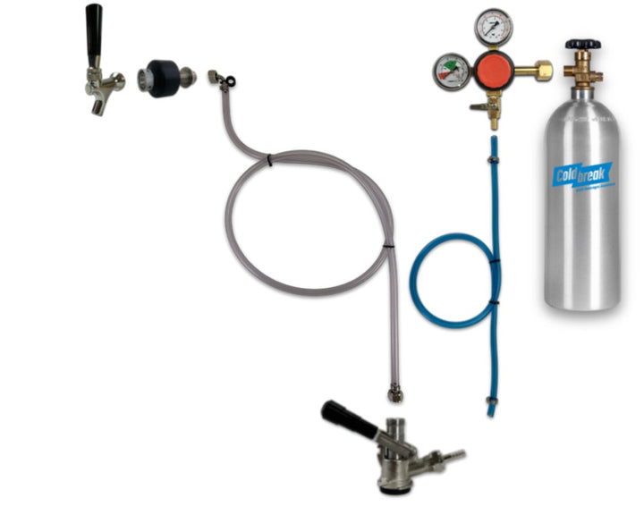 1-Tap Kegerator Kit, Stainless Steel