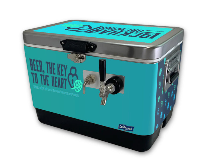 1-Tap Jockey Box, Vinyl Wrapped, Front Inputs