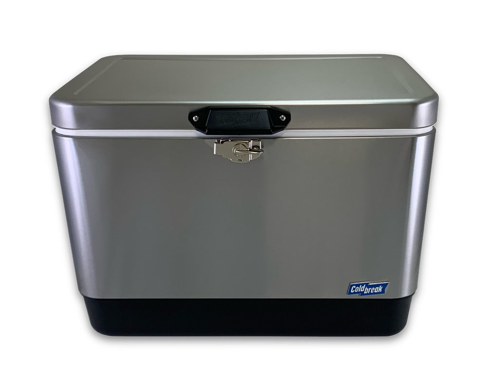 Cooler,54 Quart, Stainless Steel