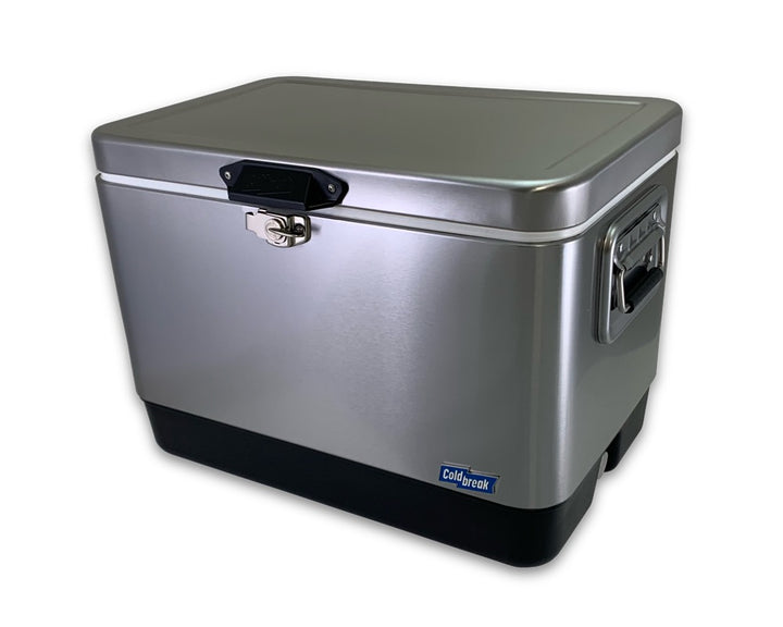 Cooler,54 Quart, Stainless Steel