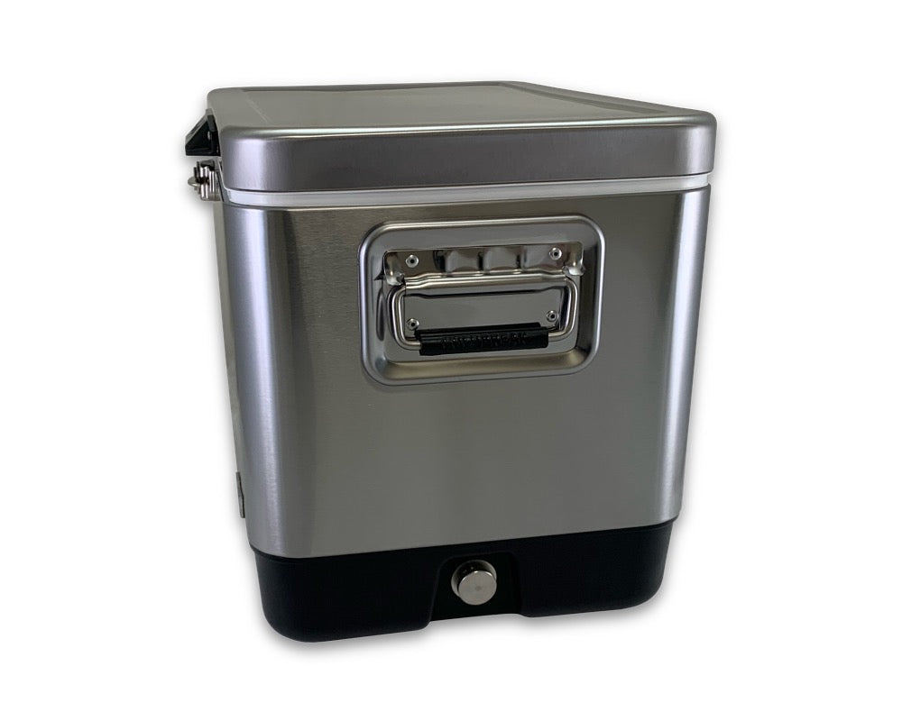 Cooler,54 Quart, Stainless Steel