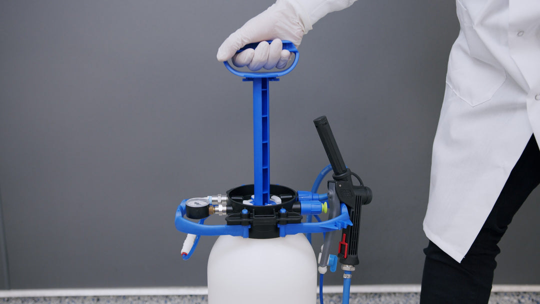 2.6 Gallon Foaming Unit (10L), Dual-Power