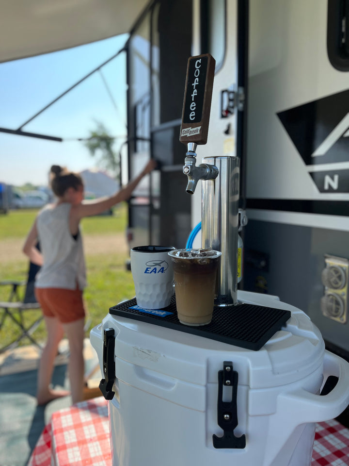 Coldbreak ColdOne Camping Coffee Setup