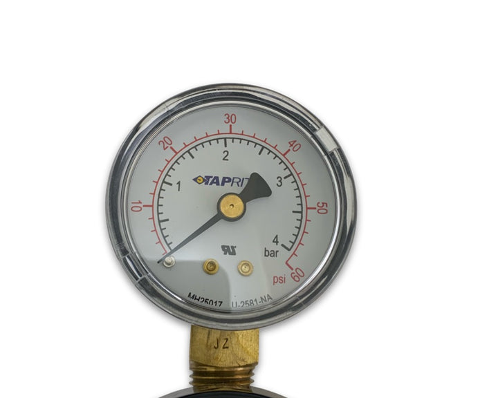 Nitrogen Regulator with Dual Gauges