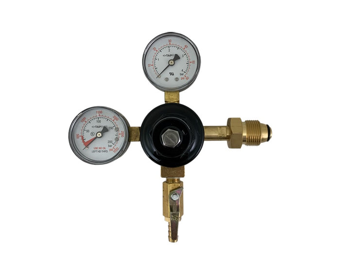 Nitrogen Regulator with Dual Gauges