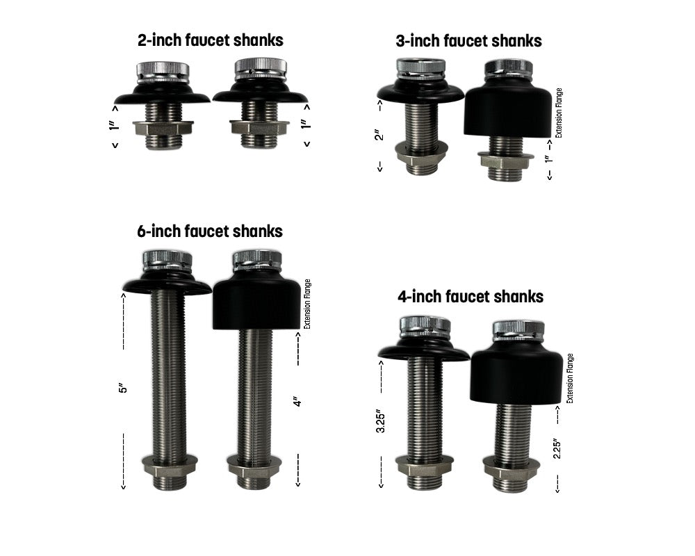 4-Tap Jumper Box, Front Inputs, Wall Kit, Sankey Kit