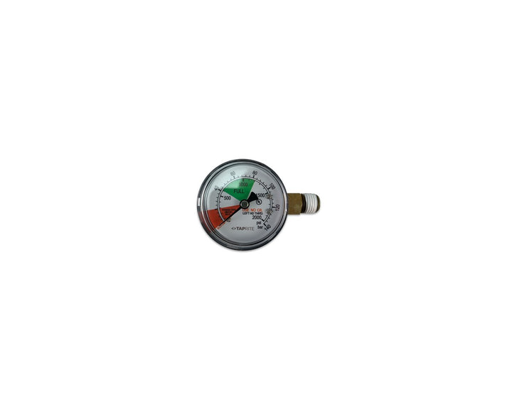 C02 Regulator Gauge, Tank Pressure (2000 PSI)