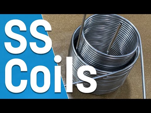 50' Jockey Box Coil - 9.5" Diameter Video by Coldbreak