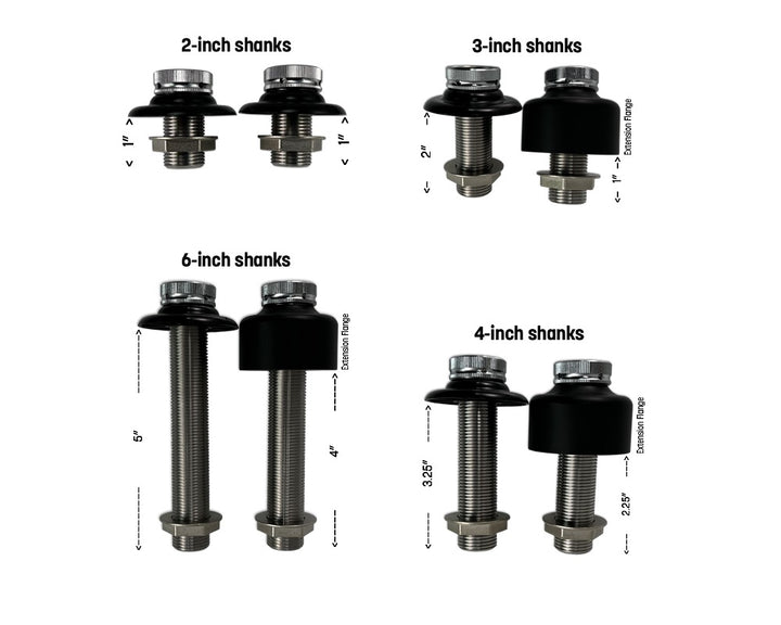 4-Tap Kegerator Kit Measurements by Coldbreak